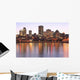 Montreal Skyline Dusk Quebec Wall Decal