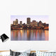 Montreal Skyline Dusk Quebec Wall Decal