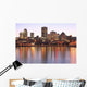 Montreal Skyline Dusk Quebec Wall Decal
