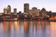 Montreal Skyline Dusk Quebec Wall Decal