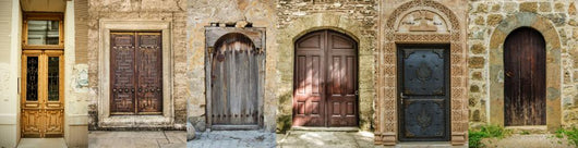 Historical Old Gates Wall Decal