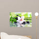 Spa Stones Bamboo Branches Wall Decal