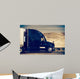 Speeding Semi Truck Wall Decal