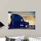 Speeding Semi Truck Wall Decal