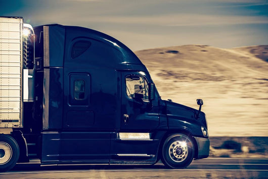 Speeding Semi Truck Wall Decal