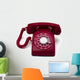 Rotary Telephone Wall Decal