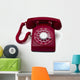 Rotary Telephone Wall Decal