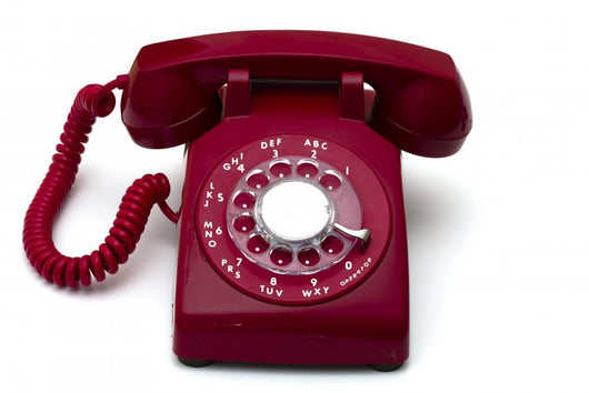 Rotary Telephone Wall Decal