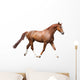 Chestnut Brown Horse Running Wall Decal