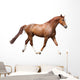 Chestnut Brown Horse Running Wall Decal