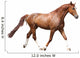 Chestnut Brown Horse Running Wall Decal