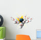 Bowling Ball Strike Wall Decal