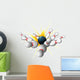 Bowling ball strike Wall Decal
