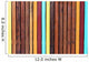 Colorful Stripe Wooden Wall - Wall Decal