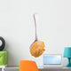 Tea spoon with peanut butter Wall Decal