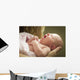 Newborn Baby Girl Wall Mural