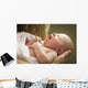 Newborn Baby Girl Wall Mural