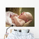 Newborn Baby Girl Wall Mural