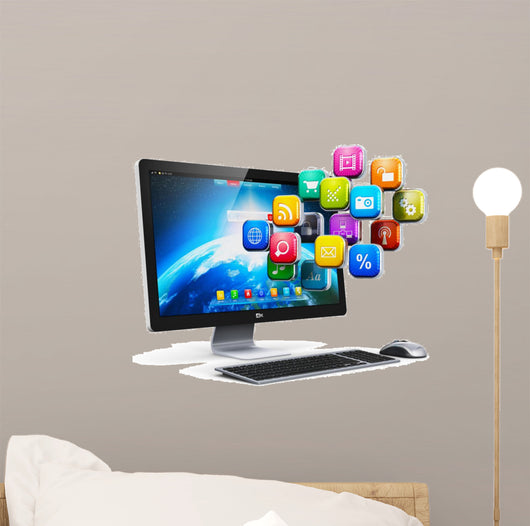 Computer Applications and Internet Wall Decal
