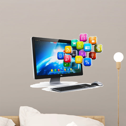 Computer Applications and Internet Wall Decal