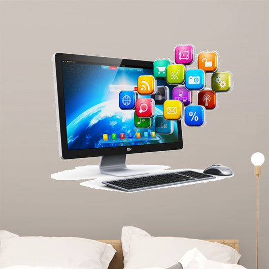 Computer Applications and Internet Wall Decal