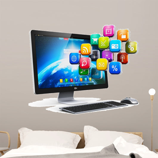 Computer Applications and Internet Wall Decal