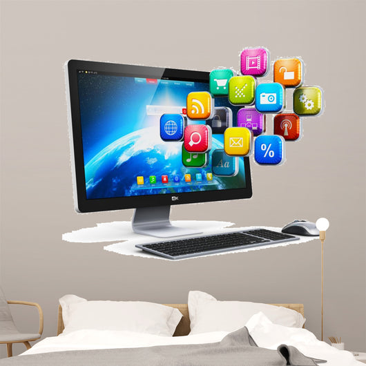 Computer Applications and Internet Wall Decal