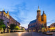 St. Mary's Church At Night In Krakow, Poland. Wall Decal