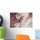 beautiful bouquet  in the the bride's hands Wall Mural