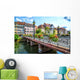 Strasbourg Canal France Wall Mural
