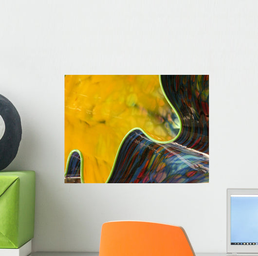 Stained Glass Detail Chihuly Wall Decal