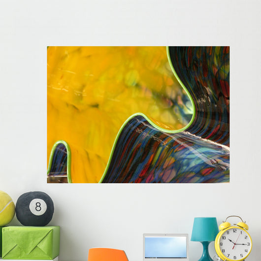Stained Glass Detail Chihuly Wall Decal