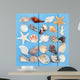 Seashell Collage Wall Mural