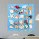 Seashell Collage Wall Mural