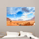 Scenic Jordanian Desert Wadi Wall Decal