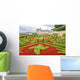 Garden with Chateau Villandry Wall Mural