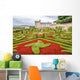 Garden with Chateau Villandry Wall Mural