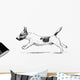 running dog Wall Decal