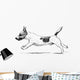 running dog Wall Decal
