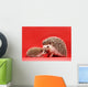 mother and baby hedgehog Wall Mural