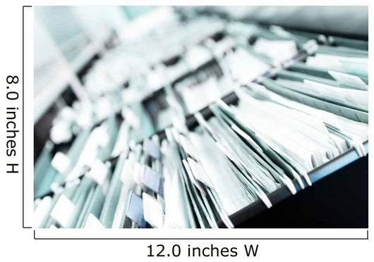 Piles Files Wall Decal