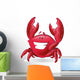 Cute Cartoon Crab Wall Decal