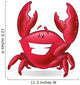 Cute Cartoon Crab Wall Decal