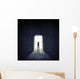 Abstract glowing door Wall Mural
