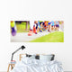 Unidentified marathon racers running Wall Mural