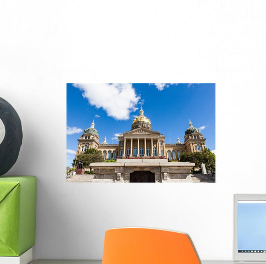 Iowa State Capitol Building Wall Decal