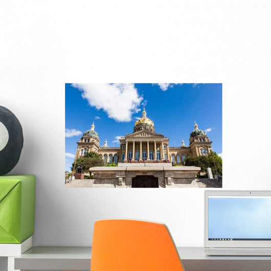 Iowa State Capitol Building Wall Decal