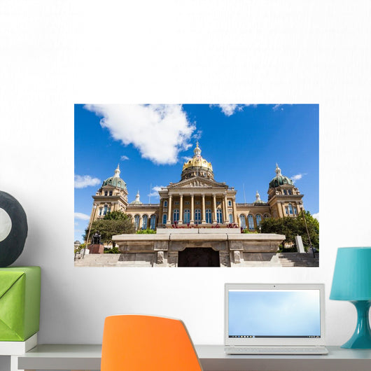Iowa State Capitol Building Wall Decal