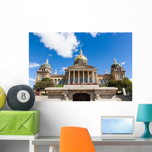 Iowa State Capitol Building Wall Decal