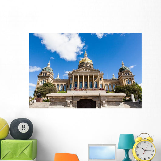 Iowa State Capitol Building Wall Decal